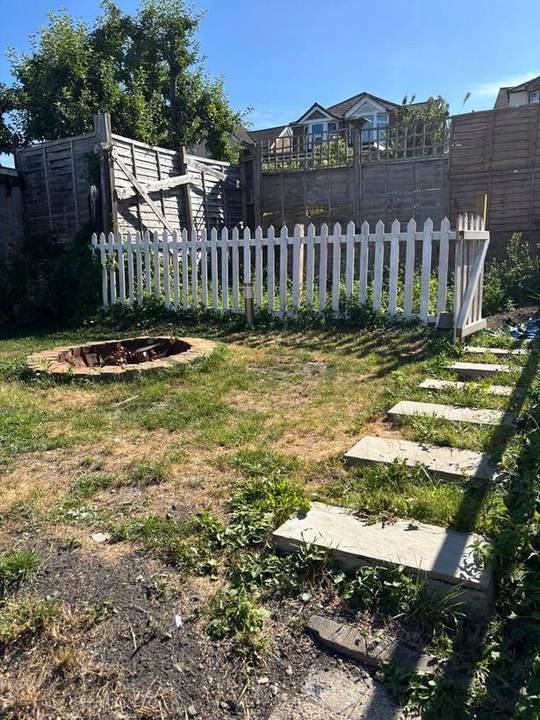 Working together on a garden project