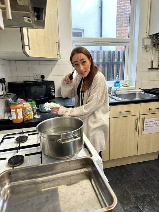 A shared meal out in the community