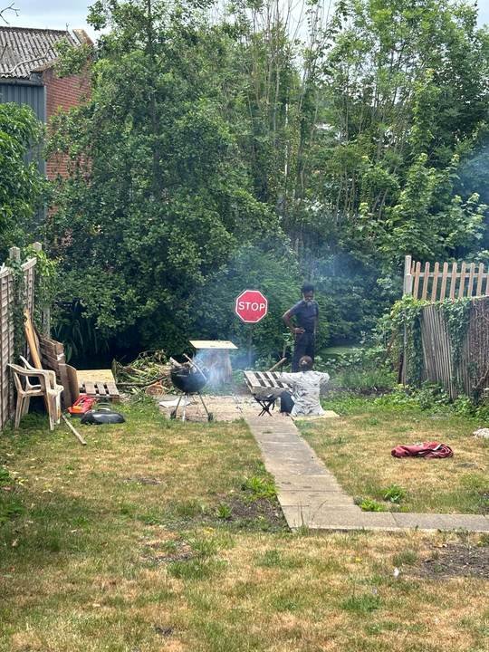 A community barbecue at one of our properties